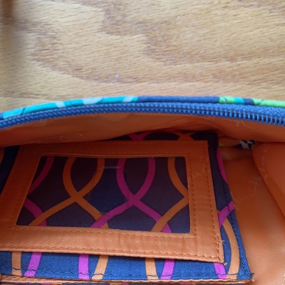 Vera Bradley Multi color ID/Card/Cell Phone holder - Picture 3 of 4
